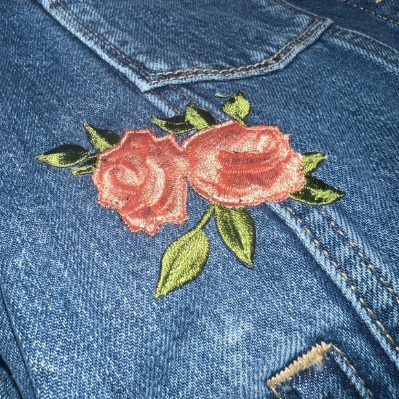 PAIGE
Rowan Embroidered Denim Jacket In Rosemont Patch - Picture 16 of 16